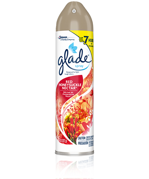 Glade Air Freshener, Solid, Red Honeysuckle Nectar, Air Fresheners &  Candles