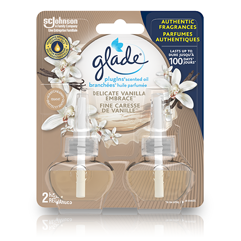 Delicate Vanilla Embrace Glade Plugins Scented Oil Refill