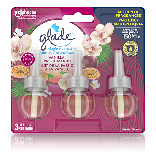 Glade PlugIns Refills Air Freshener Starter Kit, Scented Oil for Home and Bathroom, Hawaiian Breeze, 0.67 fl oz, 1 Warmer + 1 Refill